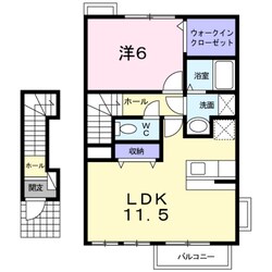 イーストⅡの物件間取画像